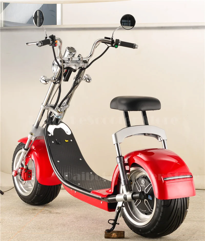 Daibot Electric Scooter Harley Citycoco Two Wheels Electric Scooter 60V 1500W Electric Scooter Motorcycle For Adults             (3)