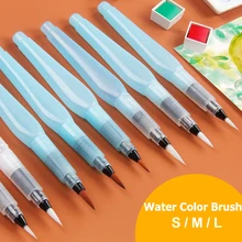 Dropshipping Students Portable Paint Brush Water Color Brush Pencil Soft Watercolor Brush Pen For Beginner Painting Drawing Art Painting Supplies Dropshipping Students Portable Paint Brush Water Color Brush Pencil Soft Watercolor Brush Pen For Beginner Painting Drawing Art Painting Supplies