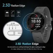 Закаленное стекло протектор экрана для Garmin Forerunner 245/245 музыка Смарт часы Высокая чувствительность сенсорный ответ Sweatproof