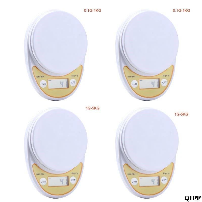 

5kg1g/1kg0.1g Electronic Kitchen Scale with Bowl Precision Food Table Scale Baking Precision Jewelry Medicine Scale