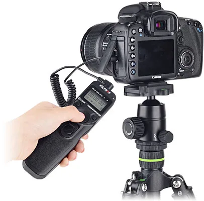 MC-C3 ЖК-дисплей Таймер Пульт дистанционного управления спуском фотографического затвора с Управление кабель Шнур для Canon 7D II 6D II 5DS 5D Mark IV 5diii 50D 40D 30D 20D 10D