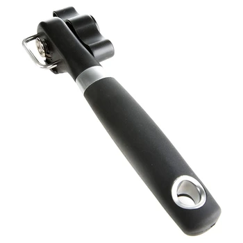 

Smooth Edge Can Opener - No Sharp Edges or Cuts-Black