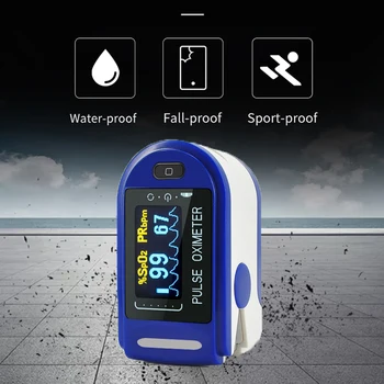 

Fingertip pulse Oximeter Blood Oxygen Saturation Meter Finger SPO2 PR Monitor Blood Oxygen Monitor Finger Pulse Oxymeter