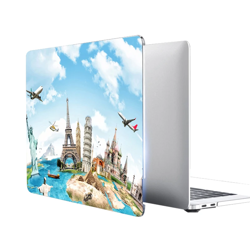 MTT чехол для Macbook Air 11 13 Pro 13 15 retina Funda Жесткий Чехол для mac book 13,3 15,4 12 дюймов с сенсорной панелью сумка для ноутбука