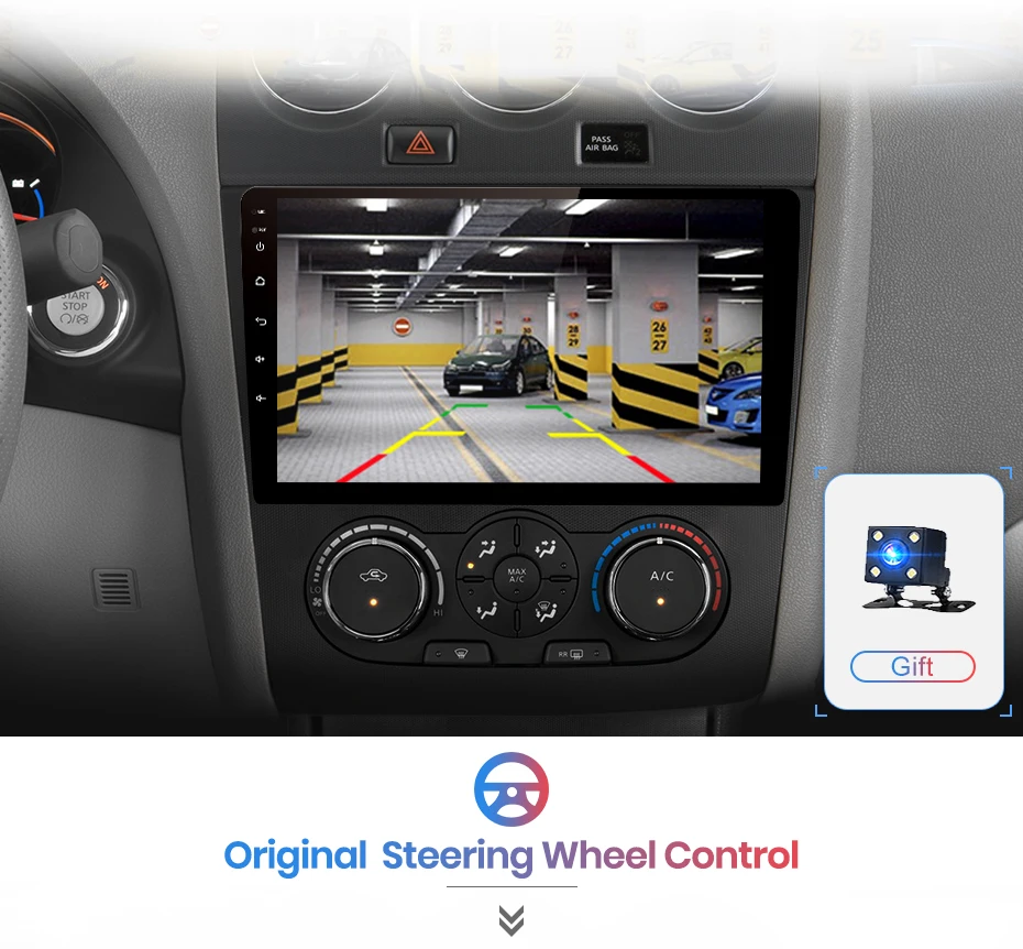 Junsun V1 2G+ 32G Android 9,0 для Nissan Teana Altima 2008-2012 Авто радио мультимедиа видео плеер gps RDS 2 din dvd