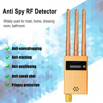 

Three Antennas Hidden Camera Detector GSM Eavesdropping Device Wireless Bug Detector Radio Signal Detector GPS Tracker Detector