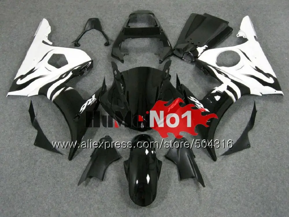 Средства ухода за кожей для YAMAHA YZF R6 S YZF600 YZF-600 6MC. 0 YZF R6S 06-09 YZF-R6S YZFR6S 2006 2007 2008 2009 06 07 08 09 обтекатель цвета: зеленый, черный - Цвет: No. 10