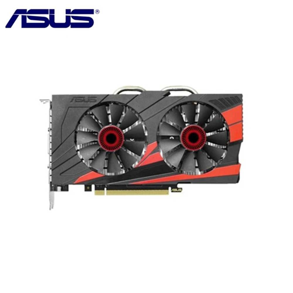 Видеокарта ASUS GTX 950 2 Гб 750 бит GDDR5 видеокарты для nVIDIA VGA карты Geforce GTX950 б/у мощнее чем
