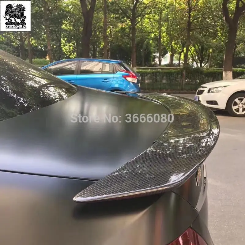 SHCHCG для Mercedes-Benz W213 E Class 4-дверный седан E200 E220 E250 E300- задний спойлер из углеродного волокна на крышке багажника крыло