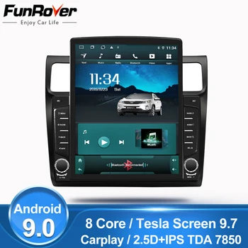 

Funrover 9.7" Tesla screen 2G+32G Android 9.0 DSP Car Radio Multimedia Player For Suzuki Swift 2005 2006 2007-2010 2007 gps dvd