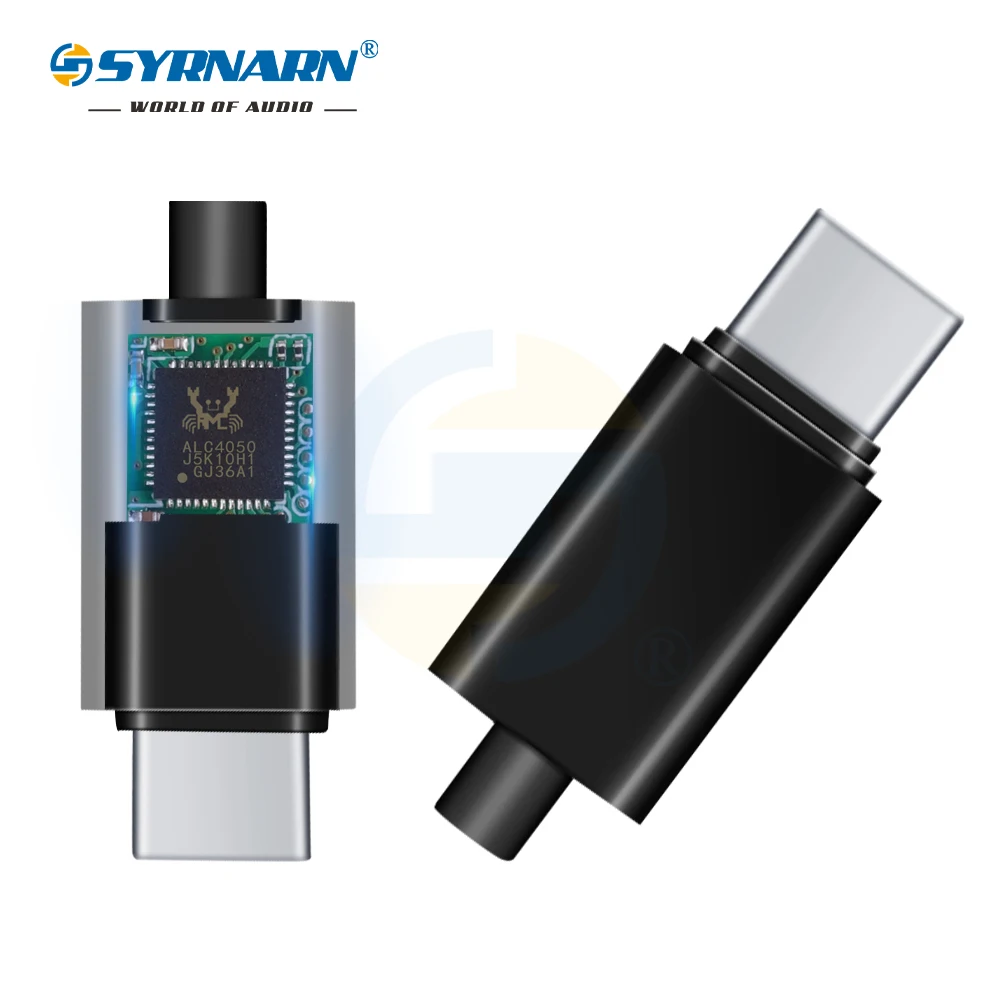 

Digital audio headset Type-c connector ALC4050 Android plug digital lossless DAC decoder chip amp audio headset conversion
