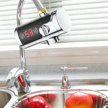 

Digital Electric Hot Water Faucet Fast Heat Water Heater Instantaneous Tap