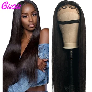 

Brazilian Remy Hair Lace Wigs Straight 13x4 Transparent Human Hair Lace Front Wigs 150% Density Natural Hairline Pre Plucked
