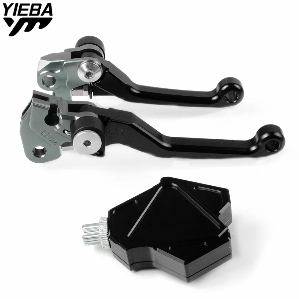 

1 SET Motorcycle Brake Clutch Levers Pivot Brake Clutch Pull Clutch Lever System free Custom Logo For Honda CRF450X 2005-2017
