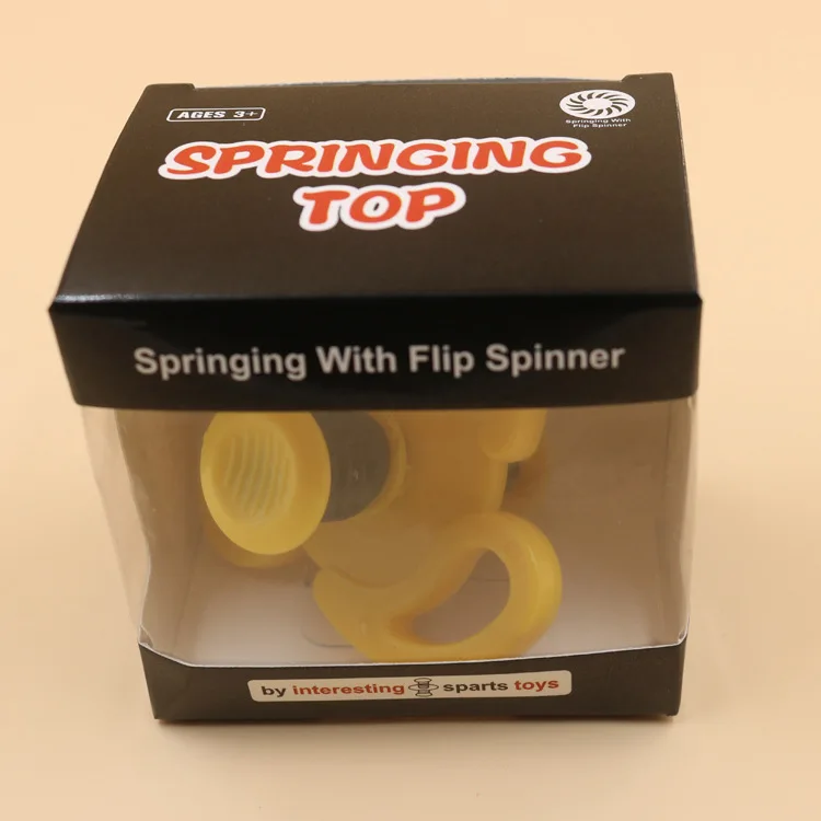 Стиль spinnobi эластичность Spinner прыжок Spinner Весна Spinner между вашей фигурой Спиннер снижение давления игрушка палец Spinn