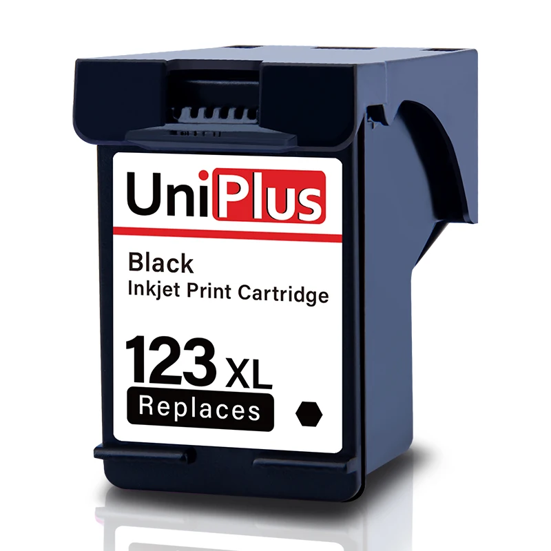 123XL Black UniPlus 123XL Заправляемый картридж совместимый для hp 123 XL hp 123 принтер с чернилами hp DeskJet 2621 2622 2623 2624 2625 2628 3630 3632 3636 - Цвет: 123XL Black