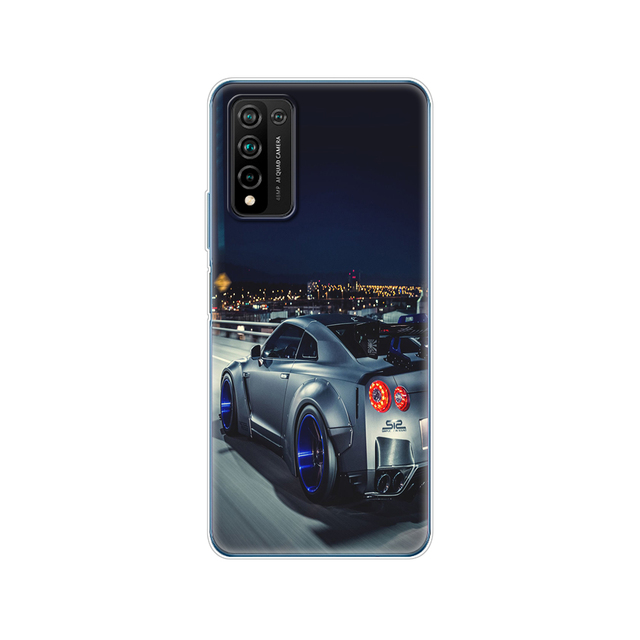 Honor 10X Lite Case Silicon TPU Soft Back Cover Phone Case For Huawei Honor 10X Lite Bumper 10XLite Funda Etui Bag Shell