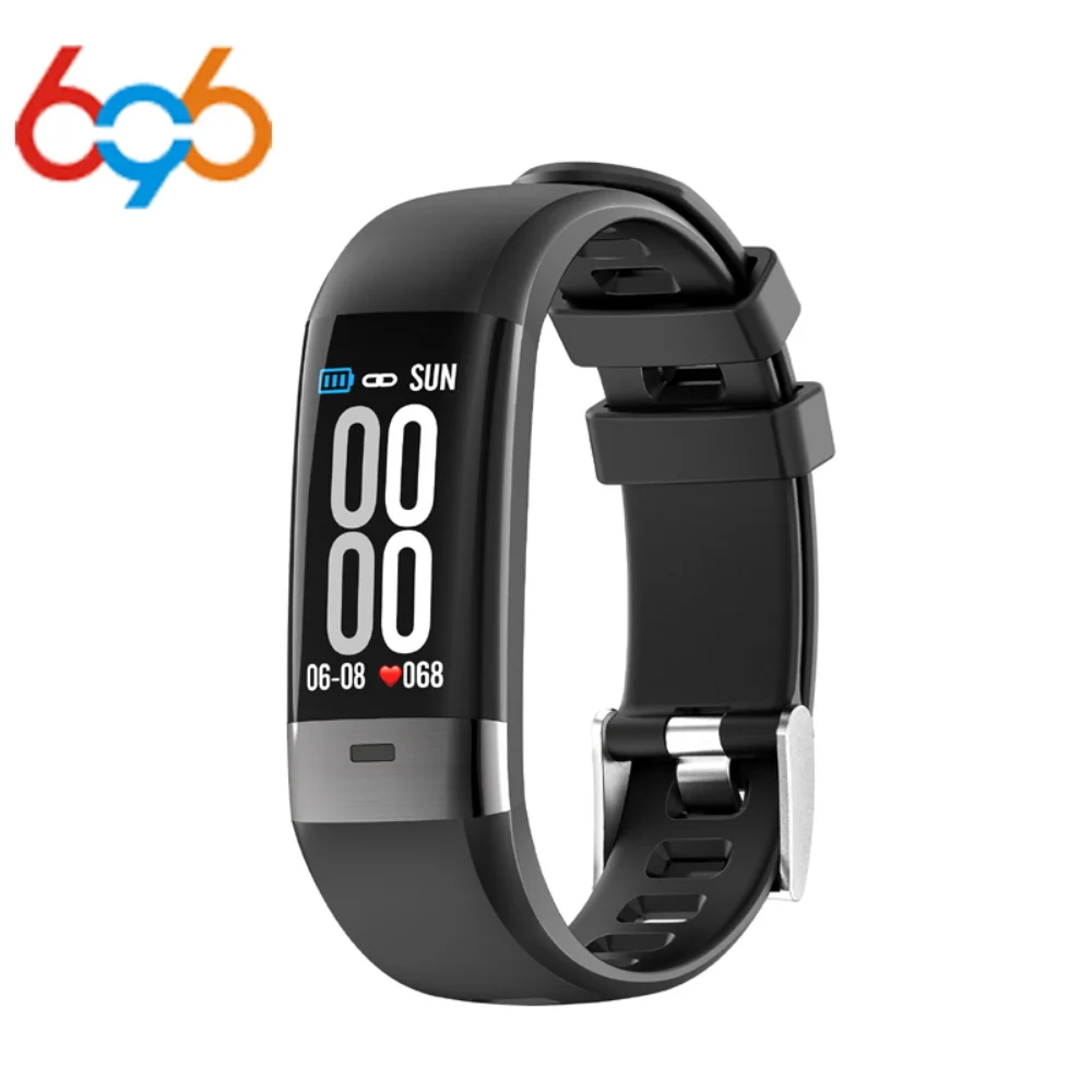 

696 Smart Watches G36 Bracelet Heart Rate Monitor Pedometer Fitness Tracker Blood Pressure Color Screen IP67 Waterproof