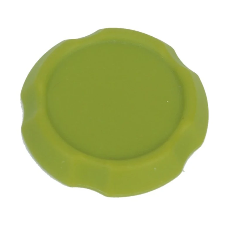 ProfessionalStainless steel infuser tea strainer lid with silicone Green