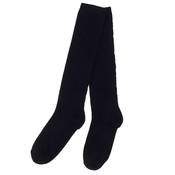 

Knee-highs for women, black color, size 23-25