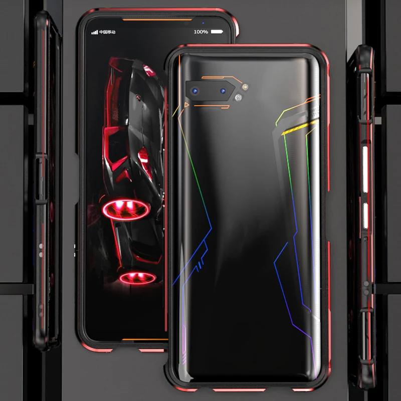 Металлический чехол для ASUS ROG 2 ROG2 металлическая рамка телефона ZS660KL ROGPhone2