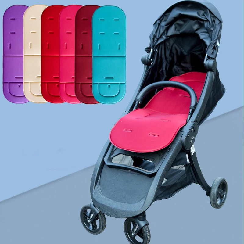 Baby Stroller Accessories Universal Baby Stroller Seat Cushion Kids Pushchair High Chair Seat Trolley Soft Mattress Car Cart Pad baby stroller handle cover