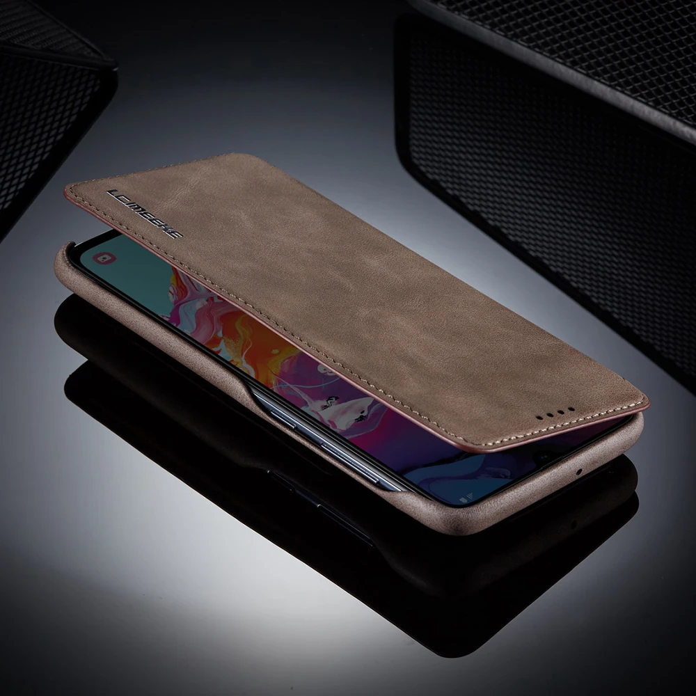 Магнитный кожаный чехол для samsung Примечание 10 Pro Note 9 8 S10 Чехол-бумажник чехол для телефона для samsung Galaxy A50 A40 A70 A20 A30 A20E