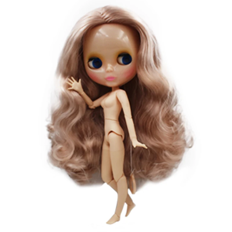 Blyth BJD кукла, Blyth кукольные телесного цвета по индивидуальному заказу Кофе куклы может изменить макияж и платье, 12 дюймов мяч шарнирные № 3 - Цвет: NO.29
