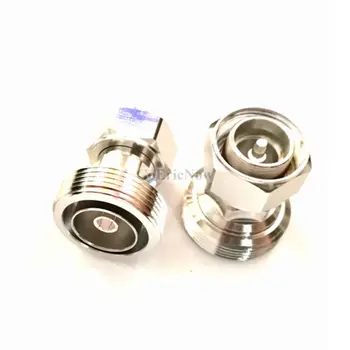 

10 pcs RF Coaxial 50ohm 4.3-10 Mini Din Male/Female to DIN L29 Female/Male Connector Adapter