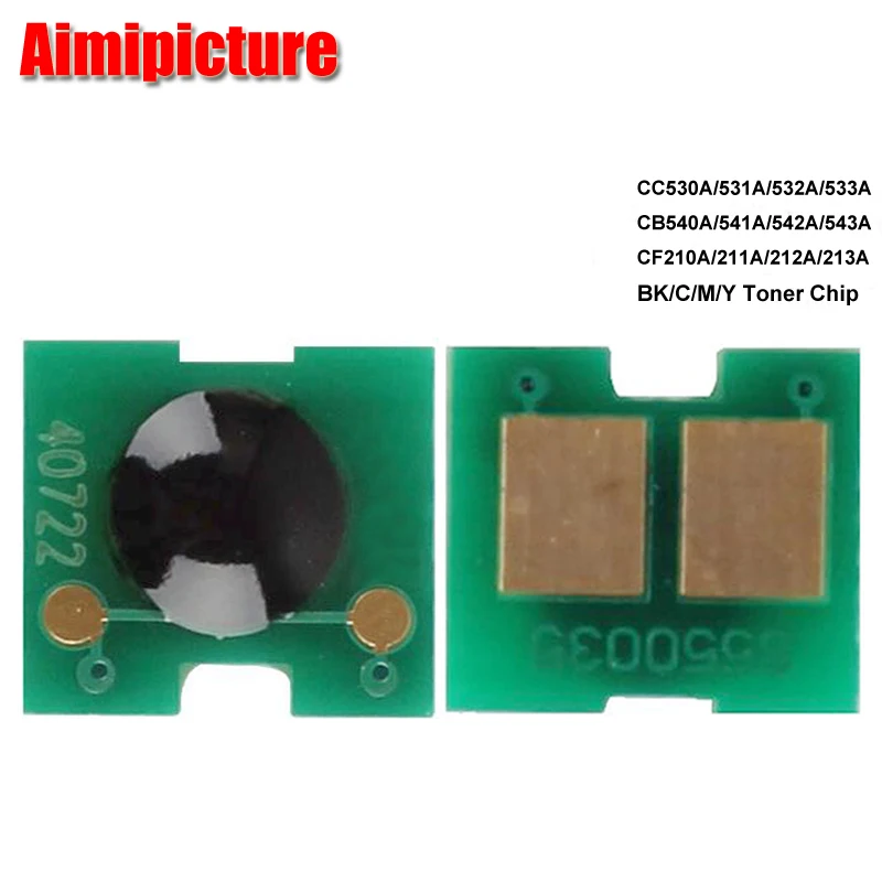 CC530A CC531A CC532A CC533A 530a Toner Cartridge Chip 304A For HP Color laserJet CP CP CM2320 MFP CM2320 5sets 20pcs/lot