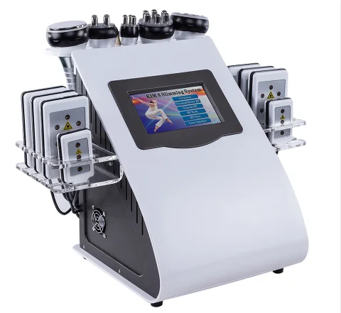 Салон tripolar rf 40k кавитационная машина для похудения Ким 8 Новое кавитационное rf вакуумное устройство для похудения