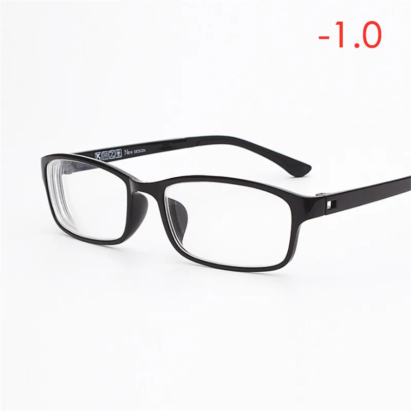 GN7 Black frame GLTREE Классическая оправа TR90 женские очки для близорукости Модные Ретро женские очки для близорукости мужские ультралегкие очки-1,0-5,0 GN7 - Цвет оправы: GN7 Black frame