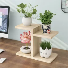 Мебель новые полки для растений деревянная подставка для растений цветочный горшок садовая стойка подставка для цветов Деревянная Полка Стеллаж для хранения