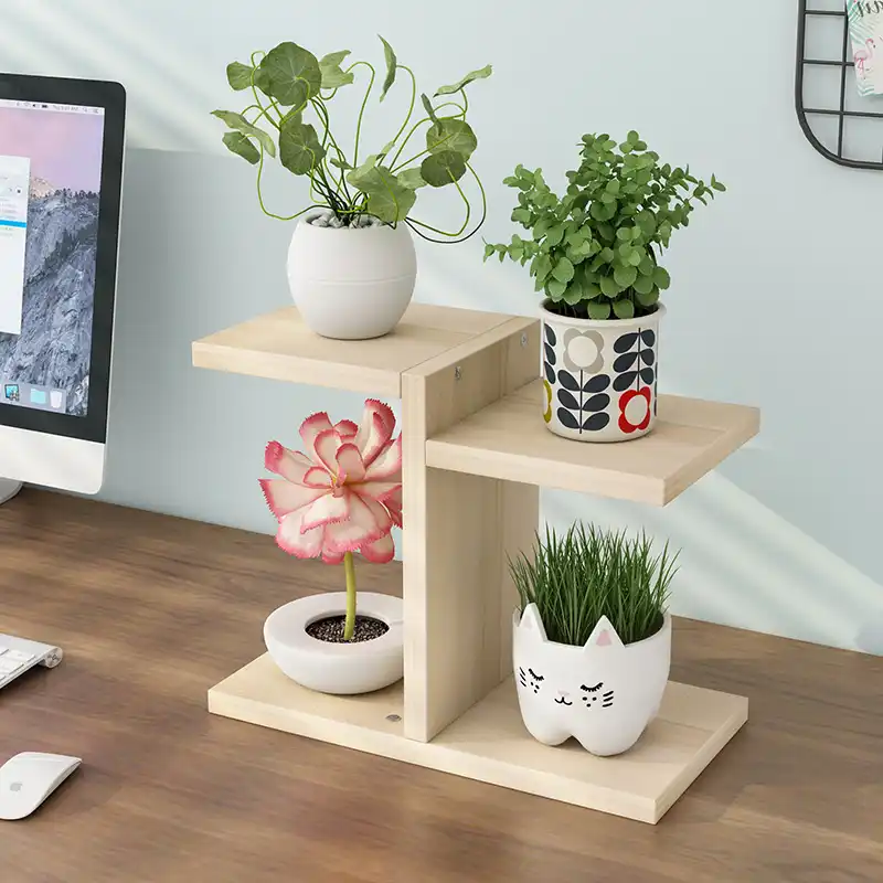 exhibidor de flores estante