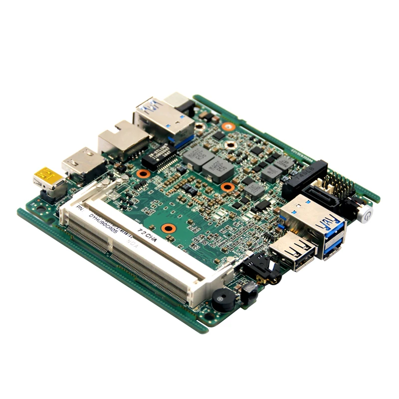 Intel nuc haswell I3-4010U процессор Материнская плата с двумя разъемами DDR3L 4 Гб ram Материнские платы