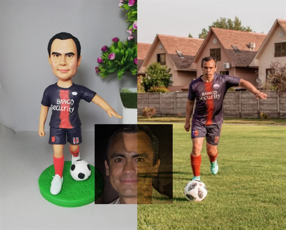 子供のためのカスタマイズされたサッカーフィギュア 手作りの16 24 Cmの高さ 柔らかい粘土 Diyアクションの高さ Dolls Aliexpress