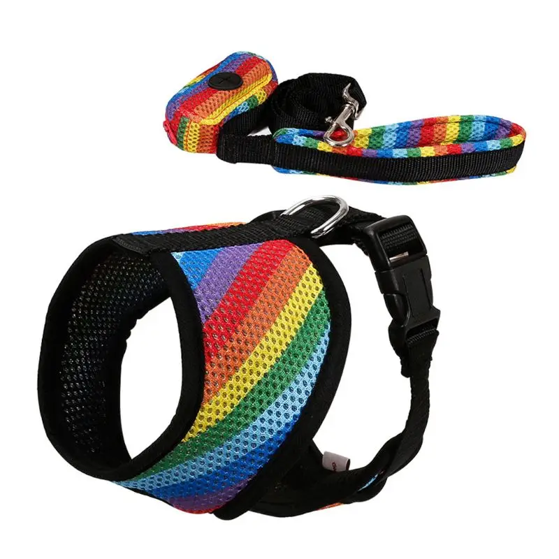 

Pet Out Rope Chain Breathable Chest Strap Dog Leash Cat Chain Rope Adjustable