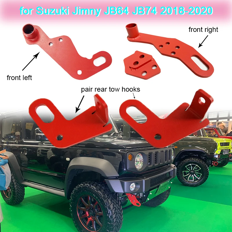 Tow Hook Front Left/Right or Rear Car Tow Hook for Suzuki Jimny JB64