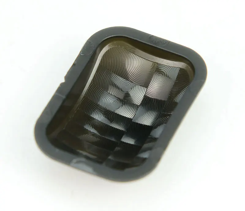 HDPE Black Human Body Infrared Sensing Fresnel Lens Focal Length 12mm PIR Lens