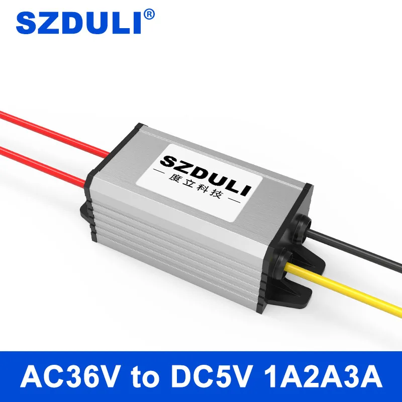 AC36V для DC5V преобразователь переменного тока в постоянный силового