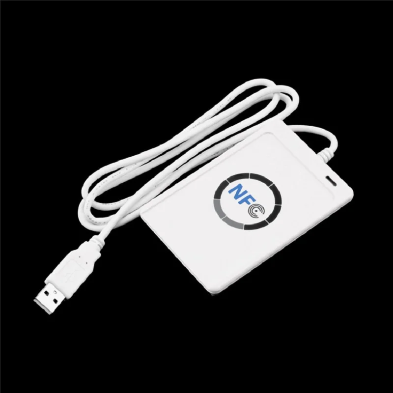 ACR122U A9 USB устройство для чтения nfc-карт писатель для всех 4 типов NFC(ISO/IEC18092)+ 5 шт UID; запасной M1 S50 NFC карта+ Программное обеспечение SDK