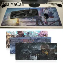 Maiyaca девушки Frontline аниме офисные мыши коврик для мыши игровой коврик для мыши xl скоростной игровой коврик клавиатура стол для портативного компьютера ноутбука pad
