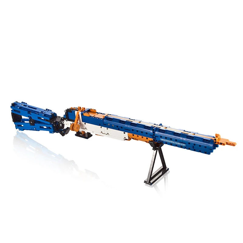 Винтовой револьвер SWAT Power GUN technic Arms модель сборного кирпичного набора оружия