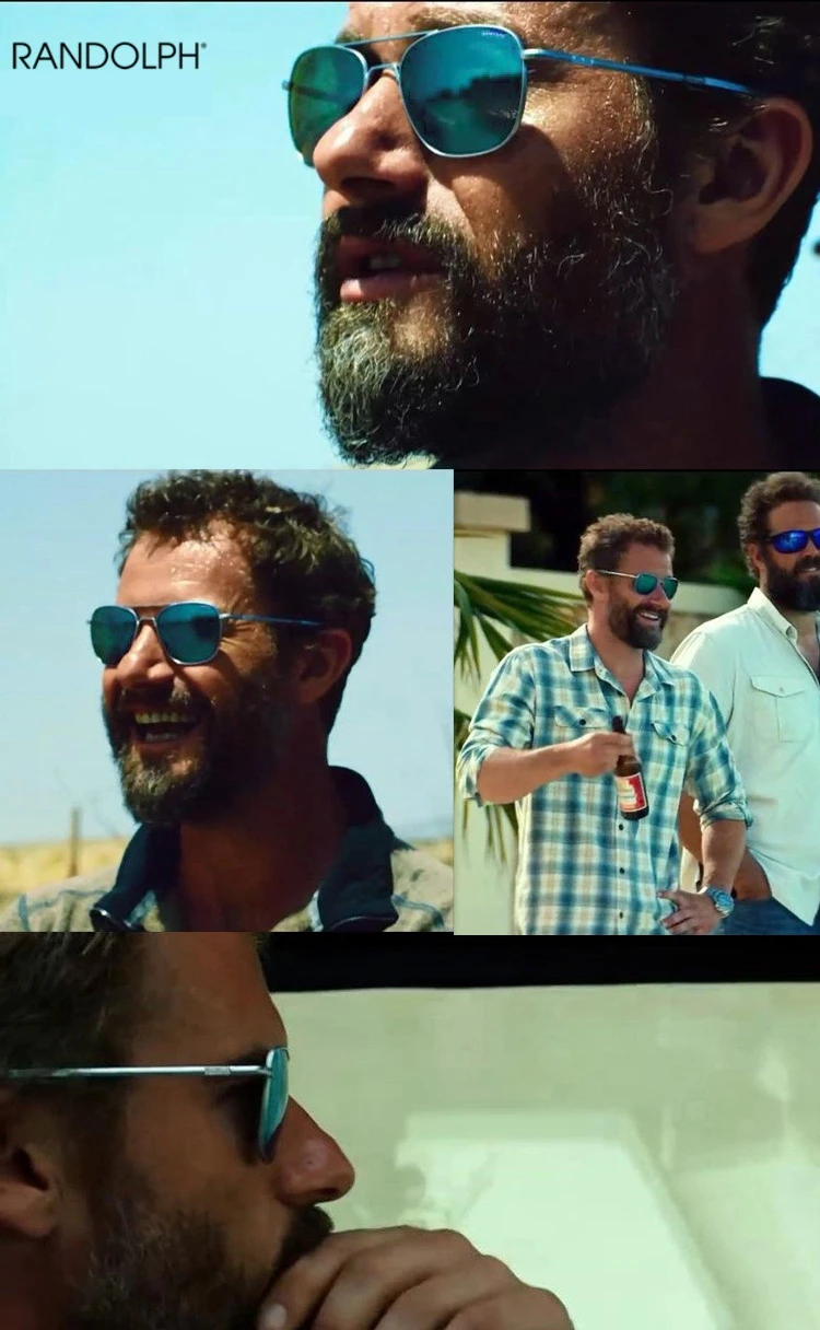 Pilot USA. RE Sun glass es мужские высококачественные брендовые дизайнерские RANDOLPH зеркальные линзы из закаленного стекла AGX AO солнцезащитные очки es мужские YQ1005