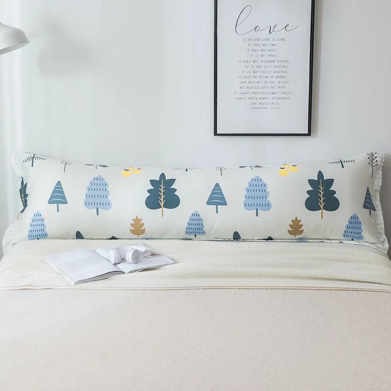 Cilected Comfy Home Чехол для подушки с геометрическим рисунком из мультфильма, длинная двойная наволочка для подушки, защитный Хлопковый чехол для подушки, модная подушка