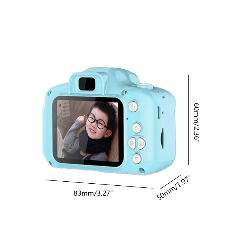 Children Kids Camera Mini Educational Toys For Children Baby Gifts Birthday Gift Digital Camera 1080P Projection Video DXAC