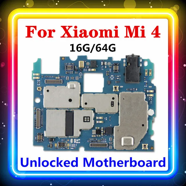 Для Xiao mi 4 материнская плата 16 Гб 64 Замена материнской платы с чипами ОС Android для MI