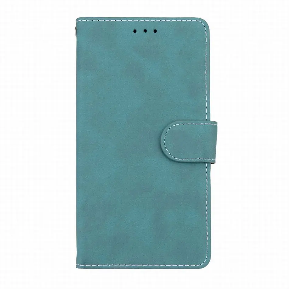 Blue Простой кошелек, деловой чехол для sony L3 XZ4 Compact XZ3 XA3 Ultra XA2 Plus, Модный чехол для телефона, сплошной цвет, чехол-книжка P08H - Цвет: Blue