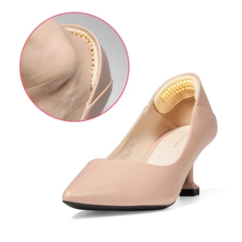 

Sticky Heel Inserts Protector Women Silicone Massage Shoes Inserts Cushions Support Pad High Heels Pain Relief Foot Care Sticker