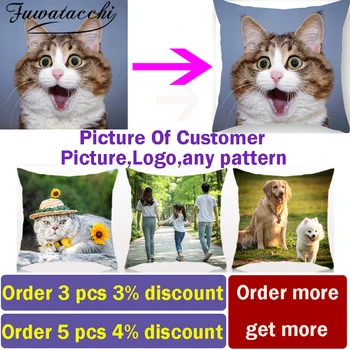 

CANIRICA Customized Cushion Cover DIY Pillow Cover For Dropshipping